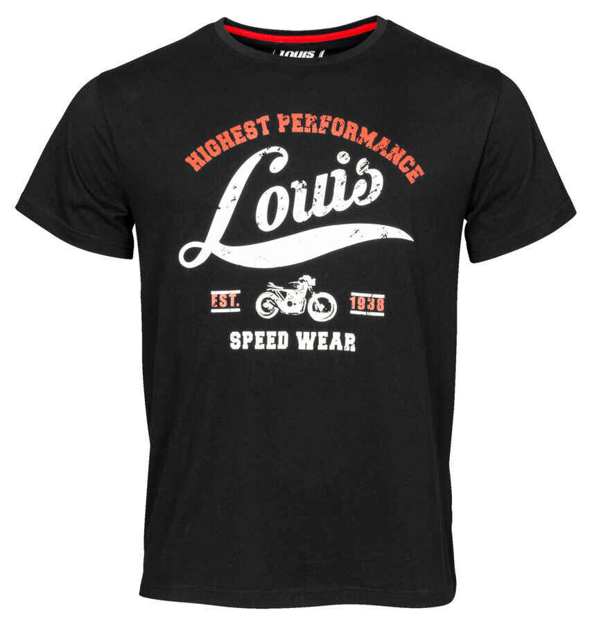 

Винтажная футболка Louis, черный