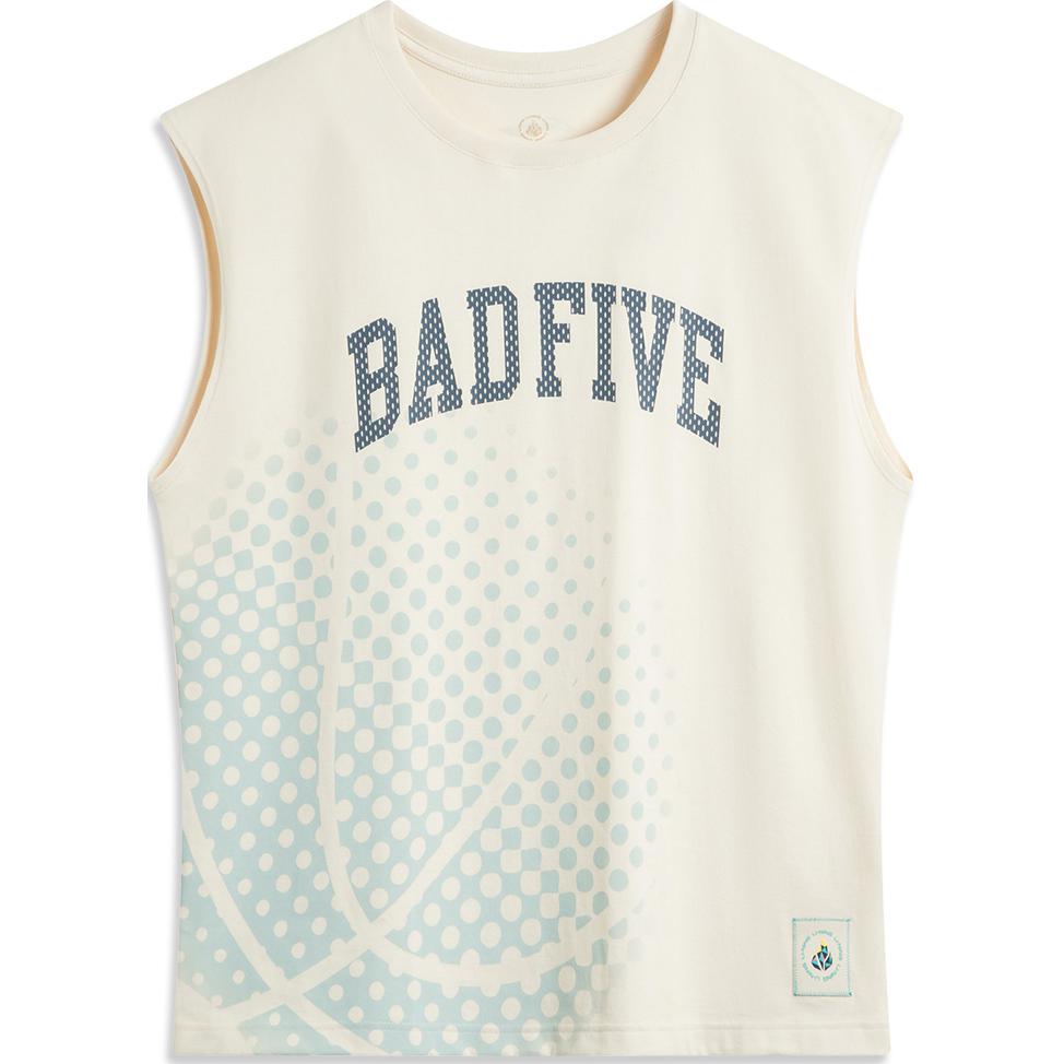 

Мужская майка LiNing BadFive Stone White Gray