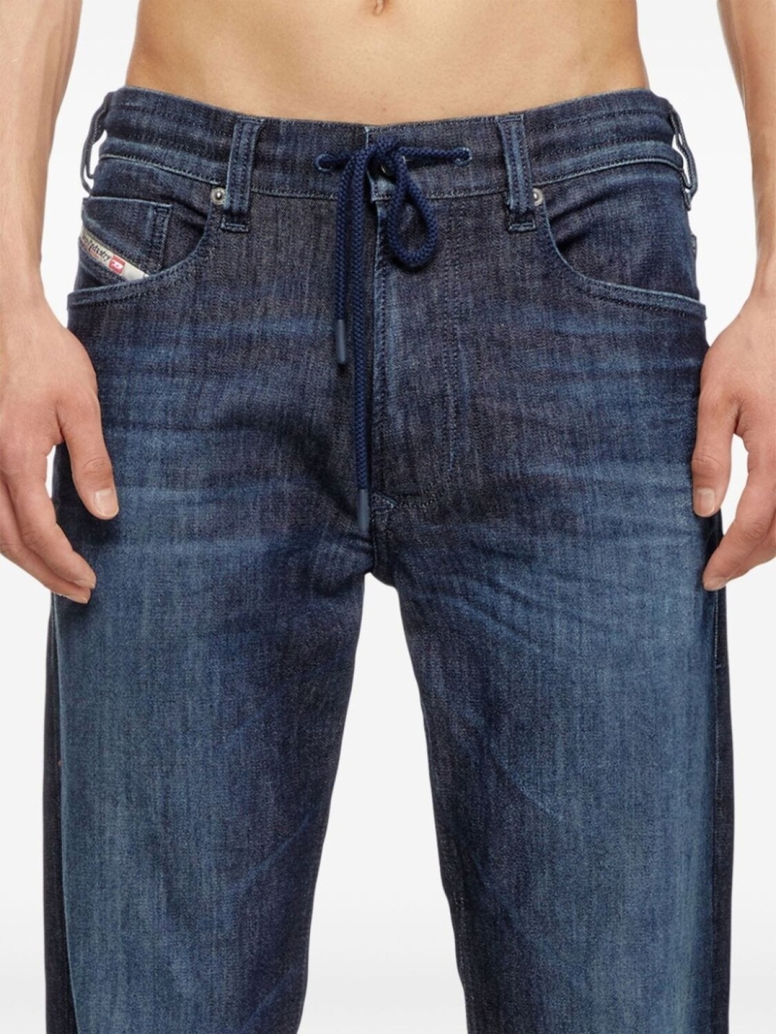 Прямые джинсы Diesel 2080 D-Reel Joggjeans 09L11, синий — фото 4