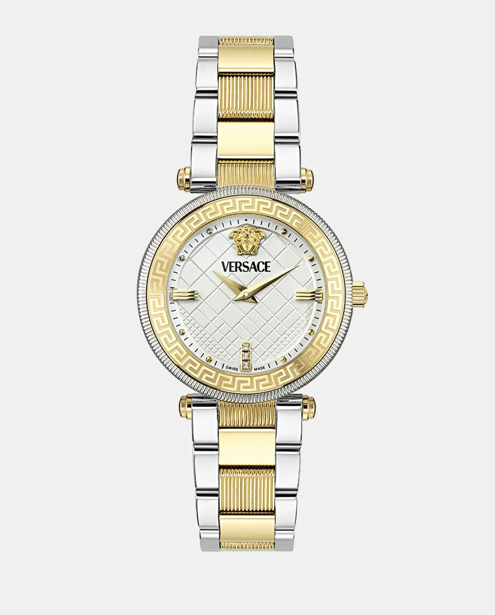 

Женские часы Reve-Set VE8B00724 из двухцветной стали Versace, мультиколор
