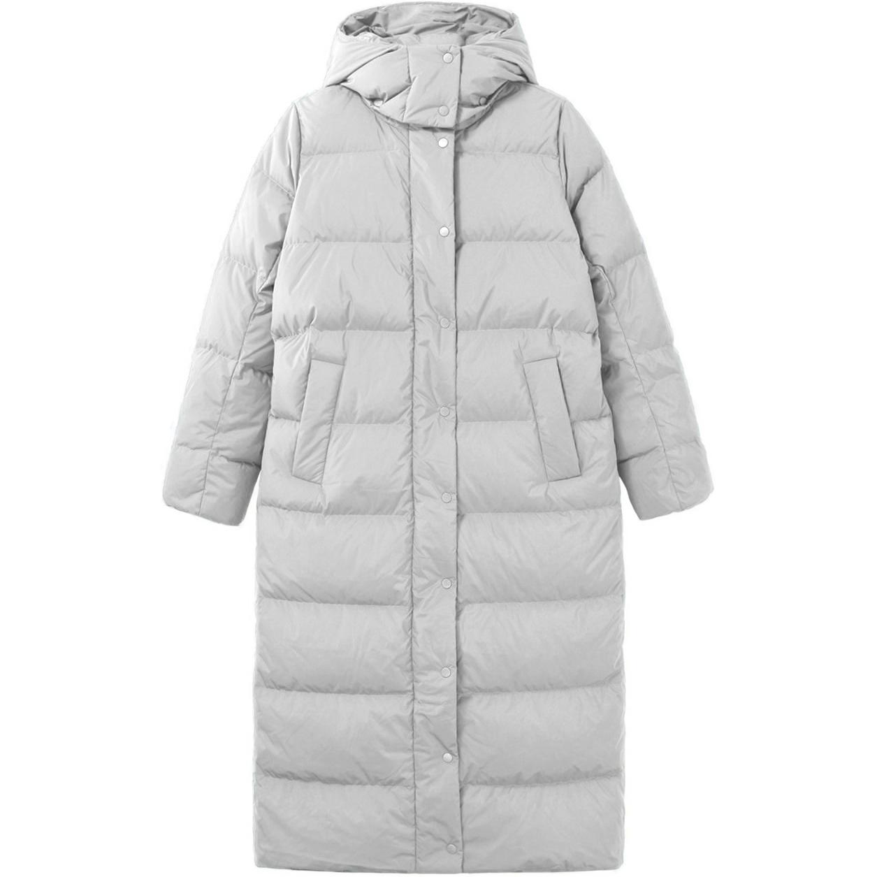 

Куртка Wunder Puff Series Down для женщин Lululemon, серебряный drop/sild