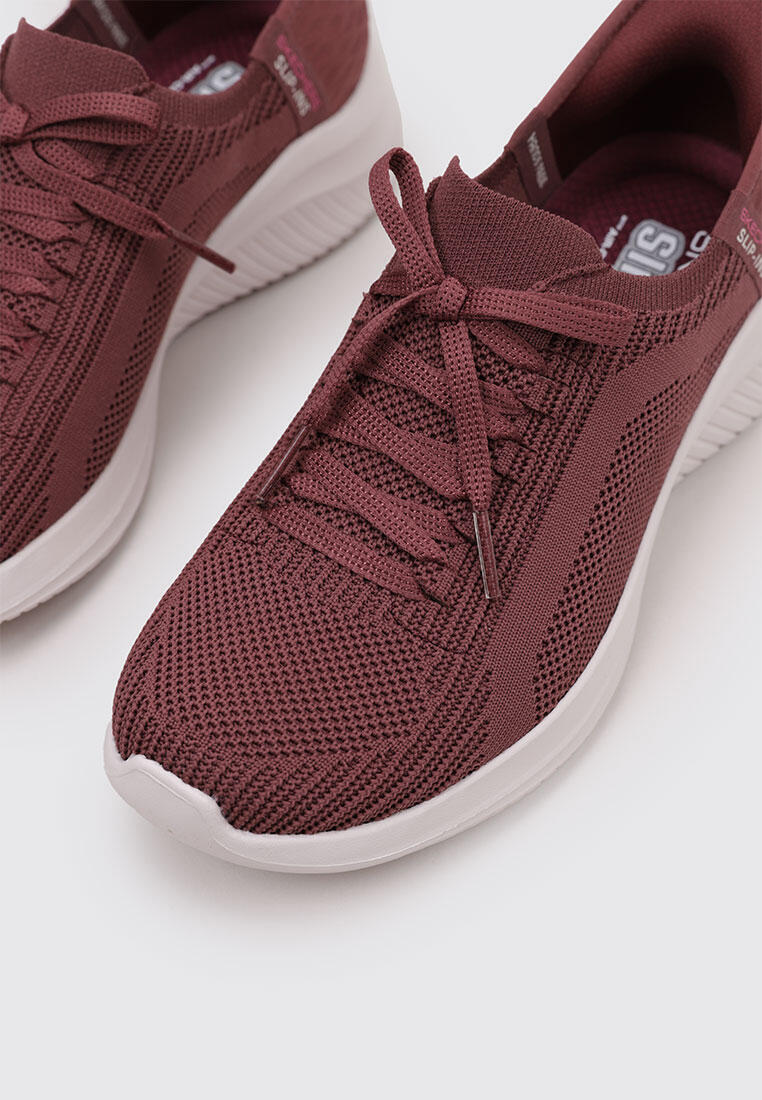 Кроссовки Skechers, модель: Ultra Flex 3.0 Tonal Stretc, цвет бордовый — фото 3