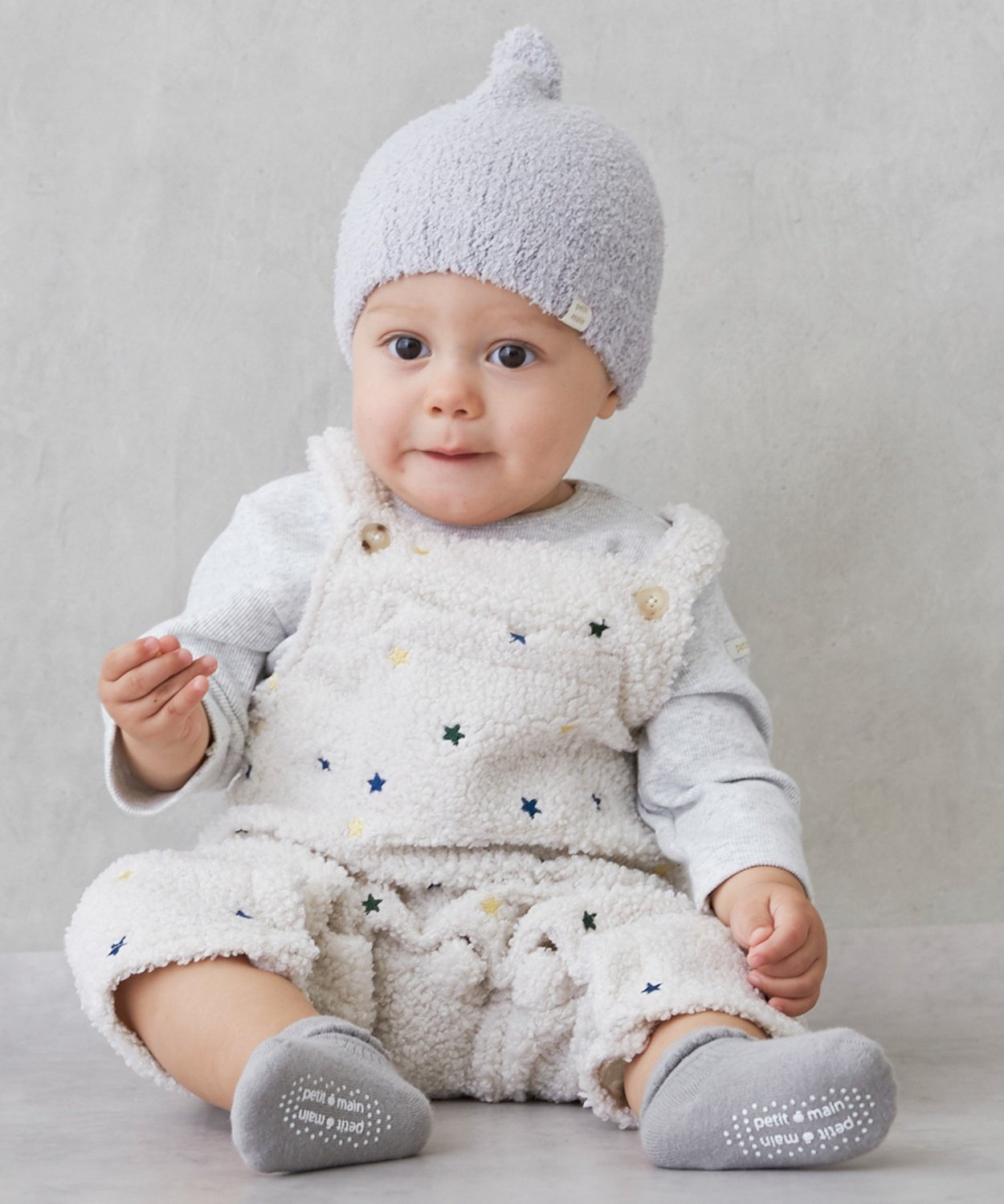 Заострённый зефирный бини Petit Main, pink