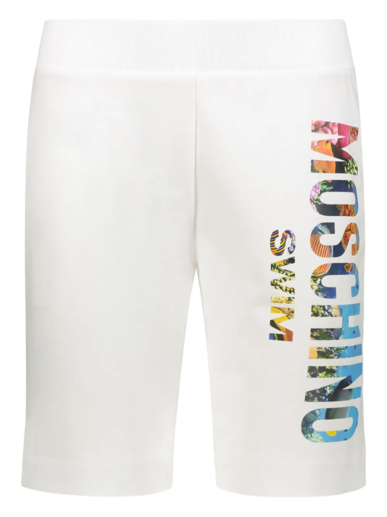 

Moschino шорты с логотипом, белый