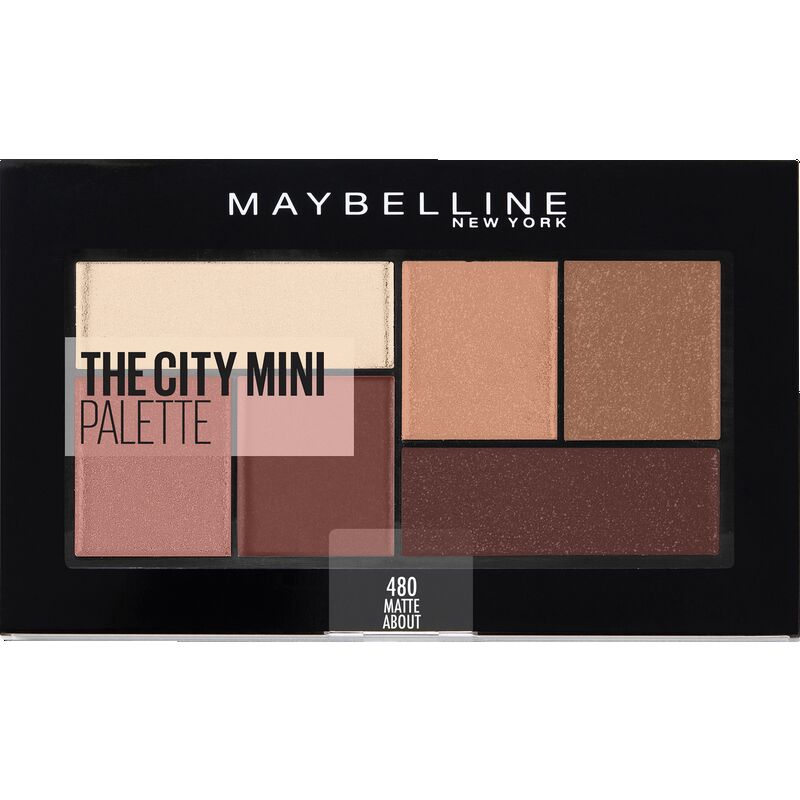 

Палетка теней The City Mini № 480 Matte About Town Maybelline New York, 6 g