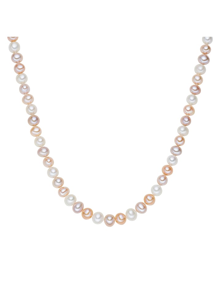 

Valero Pearls Серебряное колье с многоцветной пресноводной культивированной жемчужиной