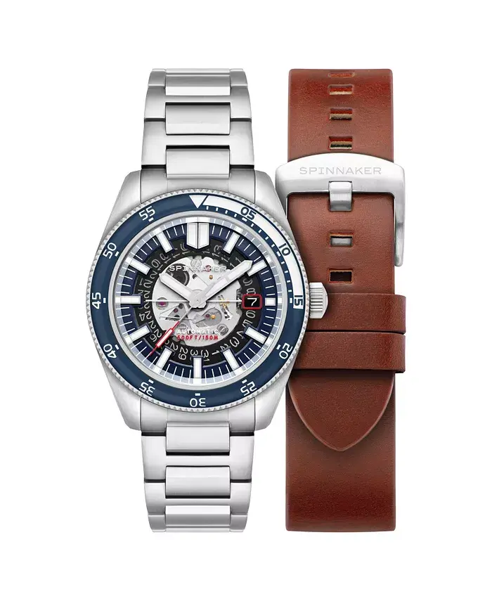 

Мужские часы Fleuss Automatic Severn Edition на цельнометаллическом браслете, 43 мм Spinnaker