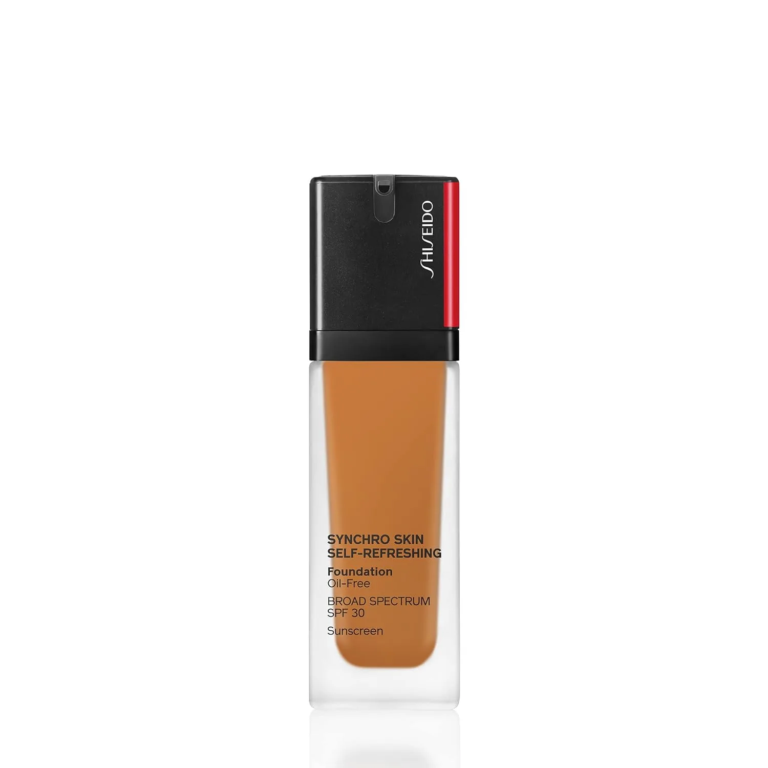 Тональный крем Shiseido Synchro Skin Self-Refreshing Foundation SPF 30 - среднее, наслаиваемое покрытие + стойкость до 24 часов - водостойкий и не оставляет следов - некомедогенный 1 штука (1 шт.), Cedar