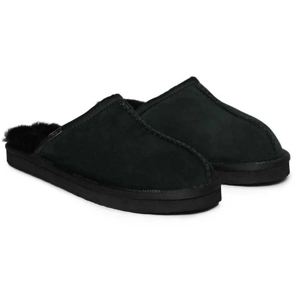 

Тапочки Superdry Suede Mule, черный