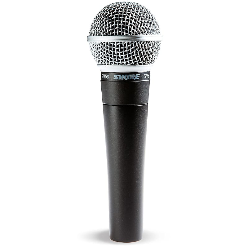 

Кардиоидный динамический вокальный микрофон Shure SM58 Handheld Cardioid Dynamic Microphone