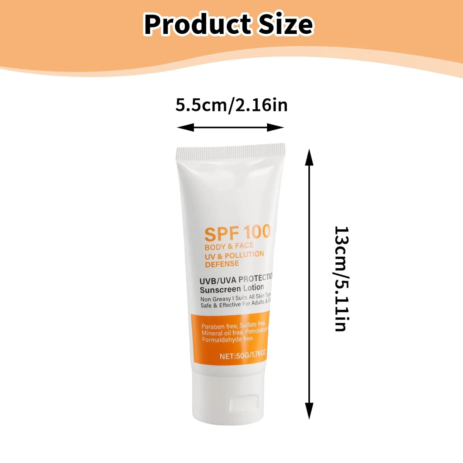 Солнцезащитный крем SPF 100, 50 г, с защитой от UVA/UVB Ziyonix — фото 2