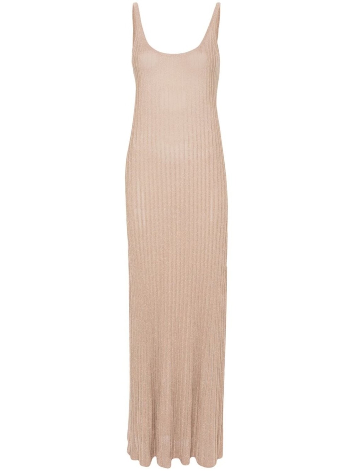 

Max Mara платье Ritmo с люрексом, нейтральный цвет