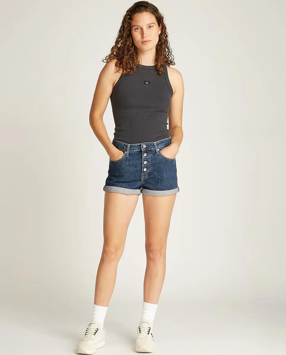 

Женские джинсовые шорты Calvin Klein Jeans, синий