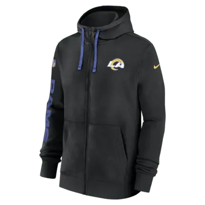 

Худи Nike Los Angeles Rams Sideline Team Issue Club, черный