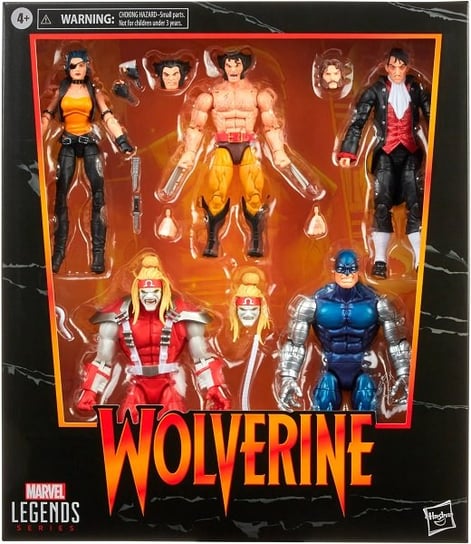 

Набор из 5 фигурок MARVEL LEGENDS WOLVERINE Hasbro, Коричневый, Набор из 5 фигурок MARVEL LEGENDS WOLVERINE Hasbro