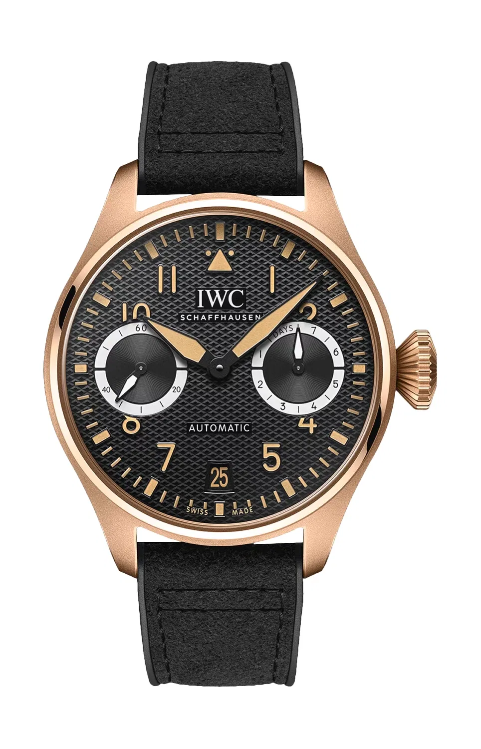 БОЛЬШИЕ ПИЛОТСКИЕ ЧАСЫ AMG G 63 - IW501201 IWC SCHAFFHAUSEN, золотой