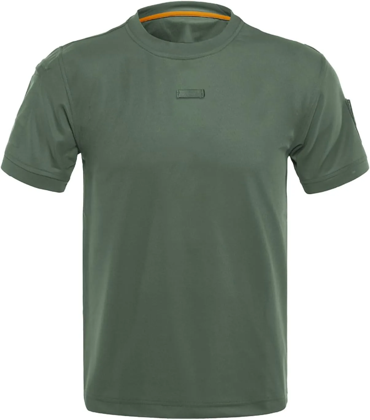 

Мужская футболка Crew Neck Tactical, спортивная, Slim Fit Xiaojmake