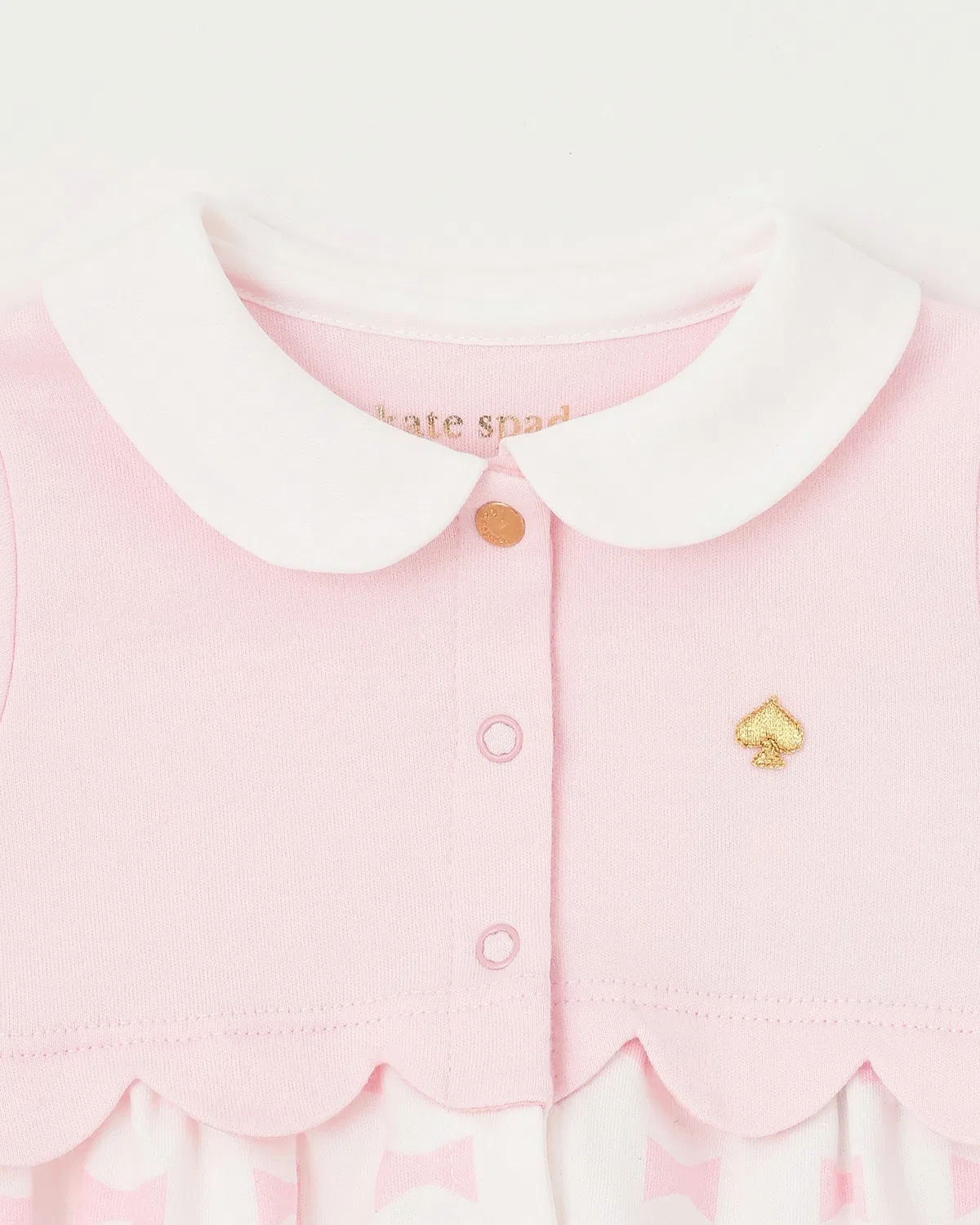 Комбинезон 2WAY с бантом Kate Spade, хлопок, розовый — фото 4