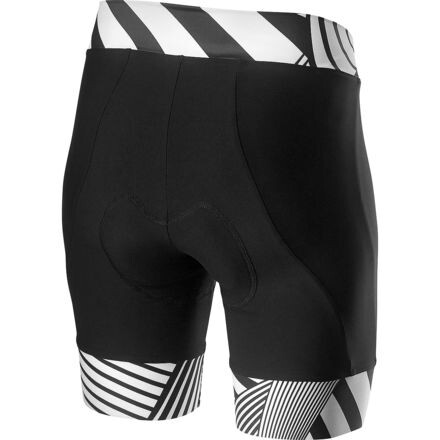 

Короткие шорты Sublime Limited Edition женские Castelli, белый/черный