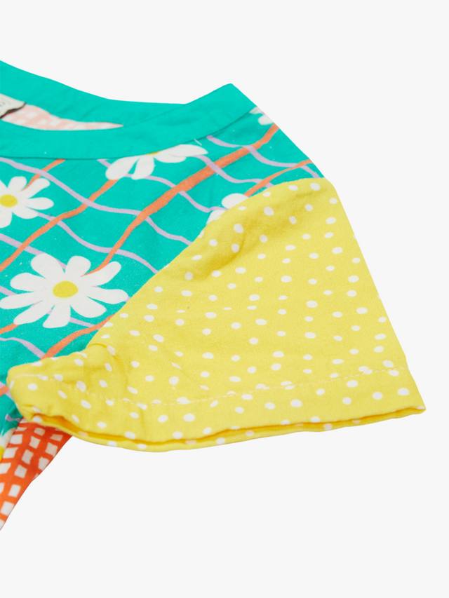 Детская футболка Estella из органического хлопка Frugi, Rainbow Hotchpotch — фото 4