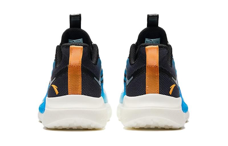 Детские кроссовки GS Low-top Синие/Пепельно-сланцевые/Черные/Бледно-слоновая кость/Кунжут Anta Kids, синий — фото 4