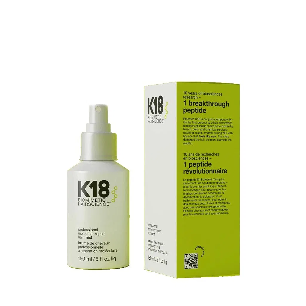 Молекулярный восстанавливающий спрей для волос «Molecular Repair Hair Mist» от K18 K18