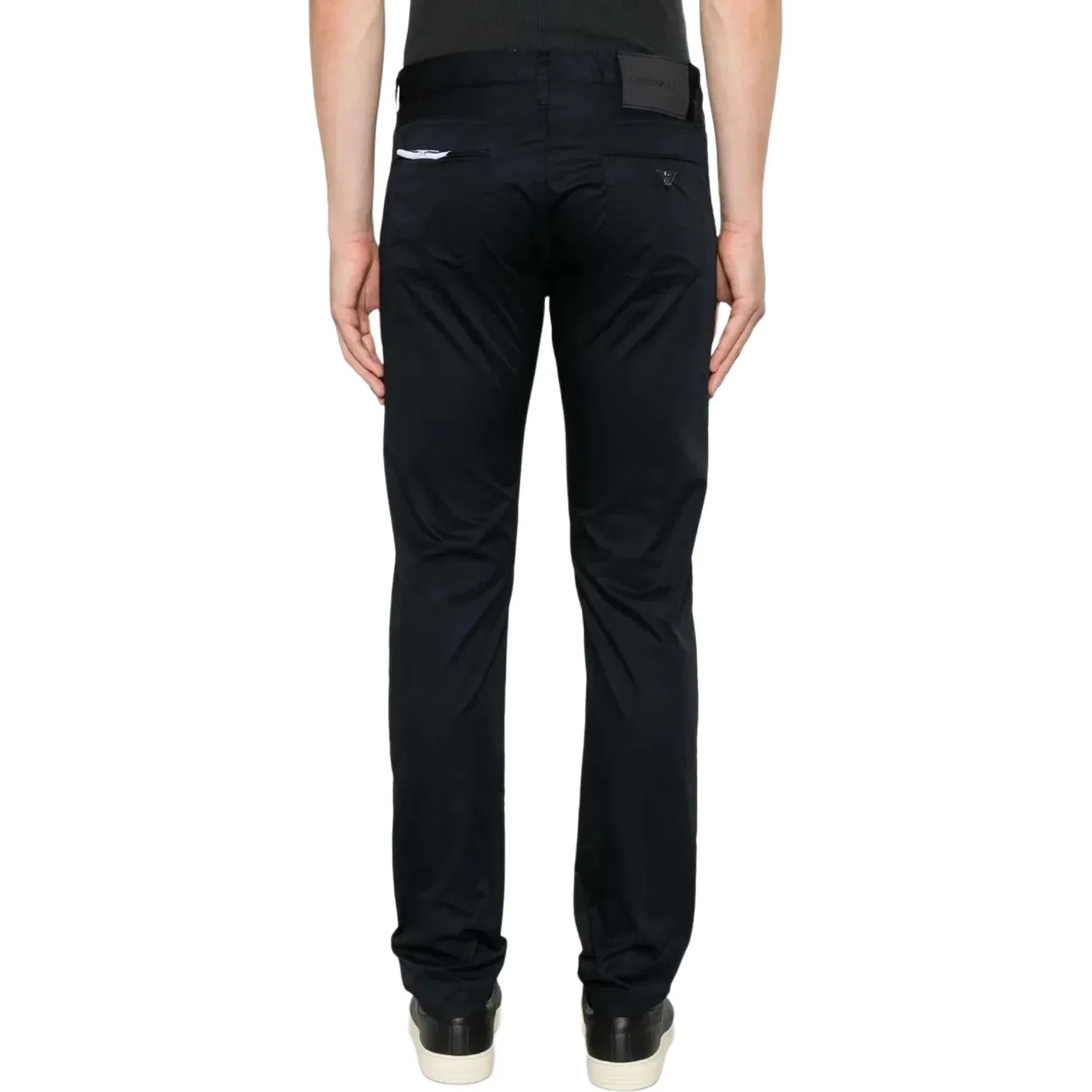 Брюки slim-fit EMPORIO ARMANI, Blue — фото 3