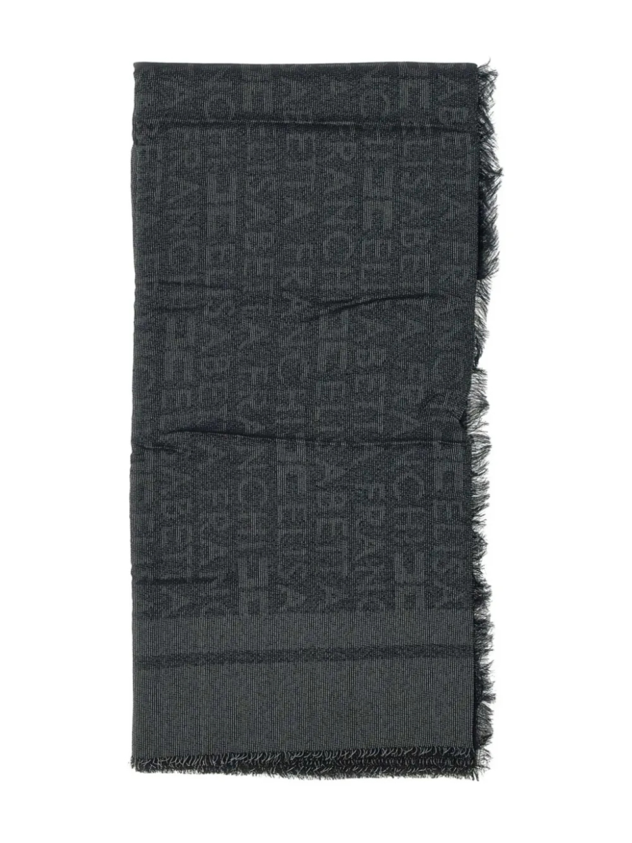 

Шарф с логотипом Elisabetta Franchi, черный