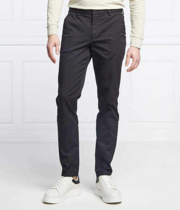

Брюки чинос kaito1 Slim fit Boss, черный
