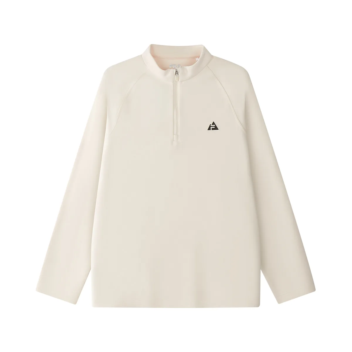 Футболка с открытым воротником для детей FILA KIDS, P-IV Maltose White