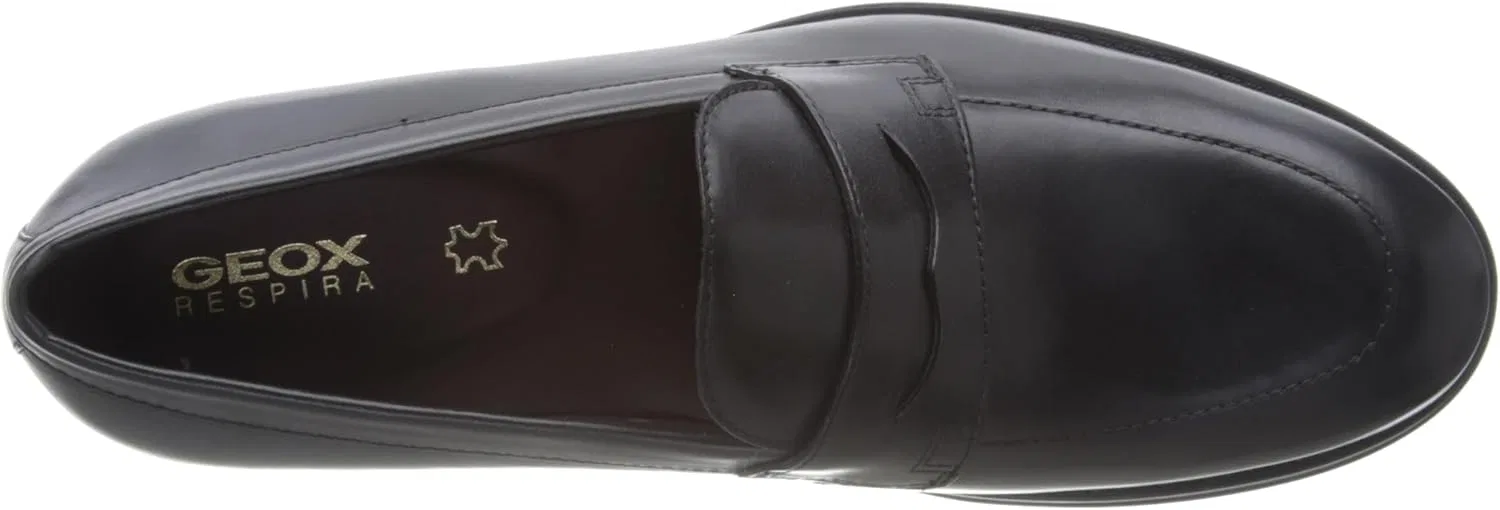 Туфли Geox Boys U Decio B Moccasin, Black — фото 3