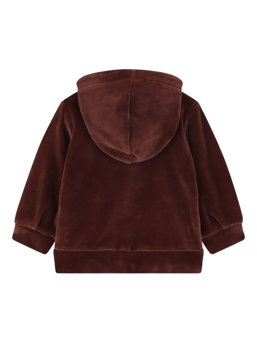 Спортивный костюм с вышитым логотипом Chloé Kids, красный — фото 2