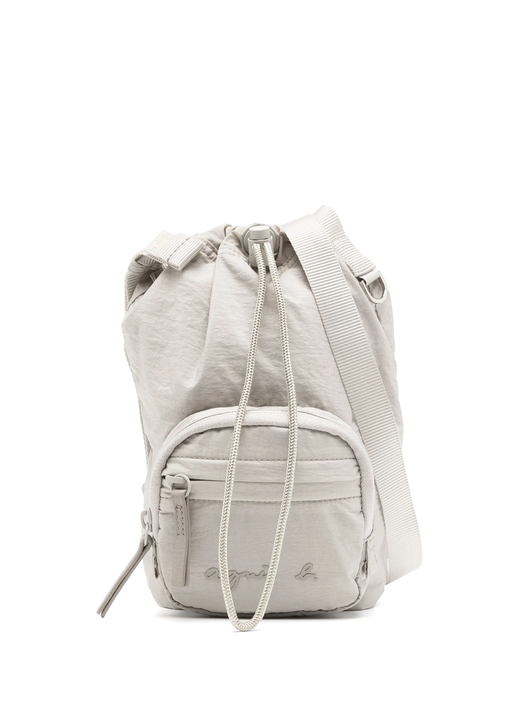 

Мини-сумка на плечо Agnès B., нейтральный