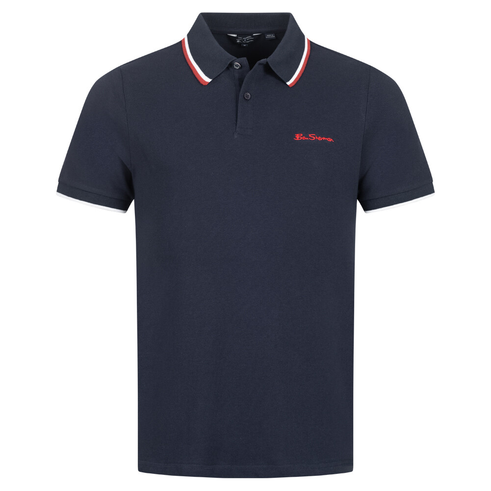 

Мужская рубашка поло BEN SHERMAN Twin Tipped