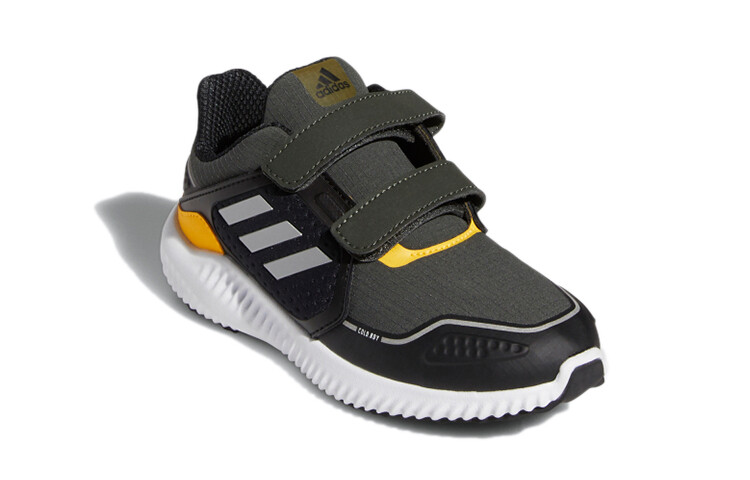 Кроссовки детские Climawarm Bounce PS Low-top серые/желтые/белые Adidas — фото 3