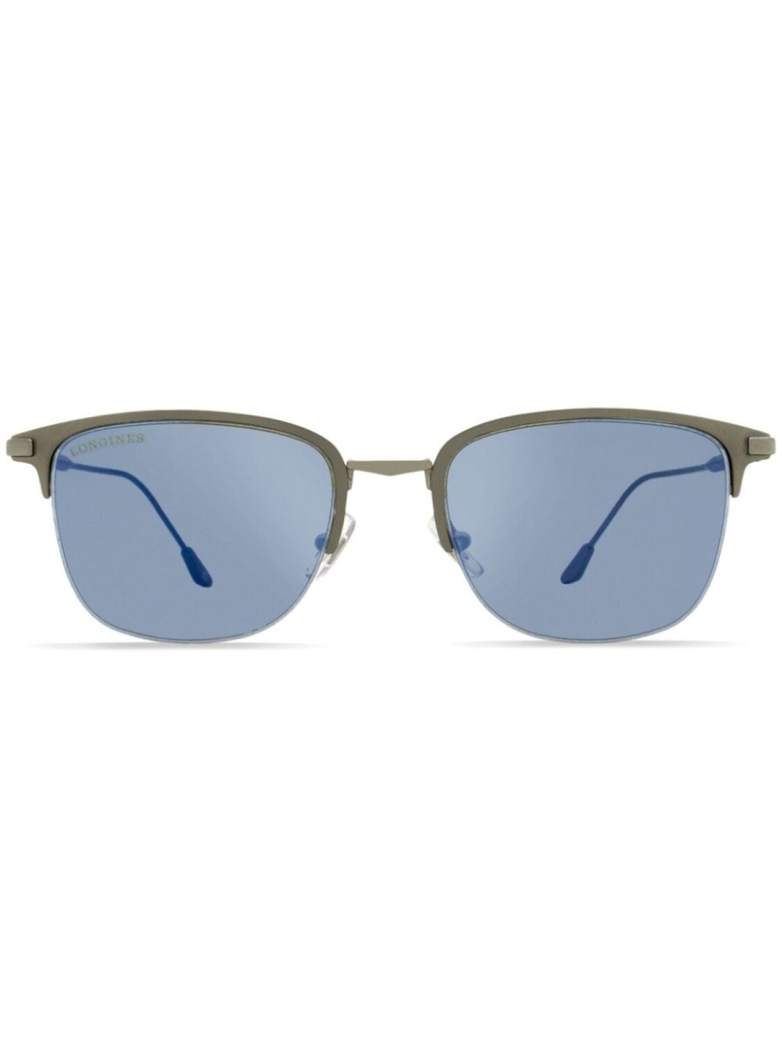 

Longines Clubmaster-frame tinted sunglasses, нейтральный цвет