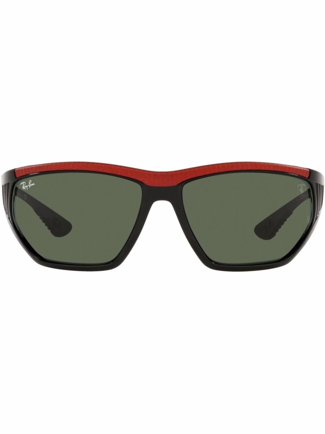 

Ray-Ban солнцезащитные очки в геометричной оправе из коллаборации с Scuderia Ferrari, черный