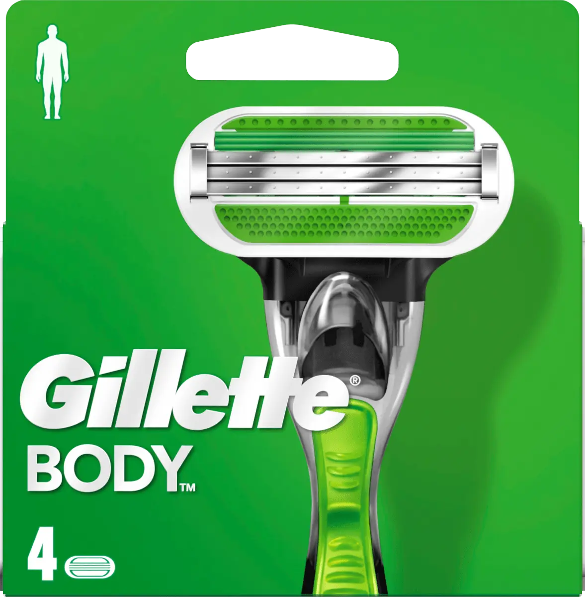 

Лезвия для бритвы корпус 4 шт. Gillette