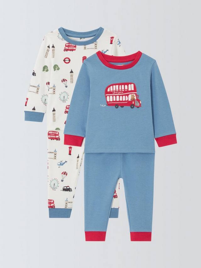 

Детская лондонская пижама John Lewis, цвет Pack of 2