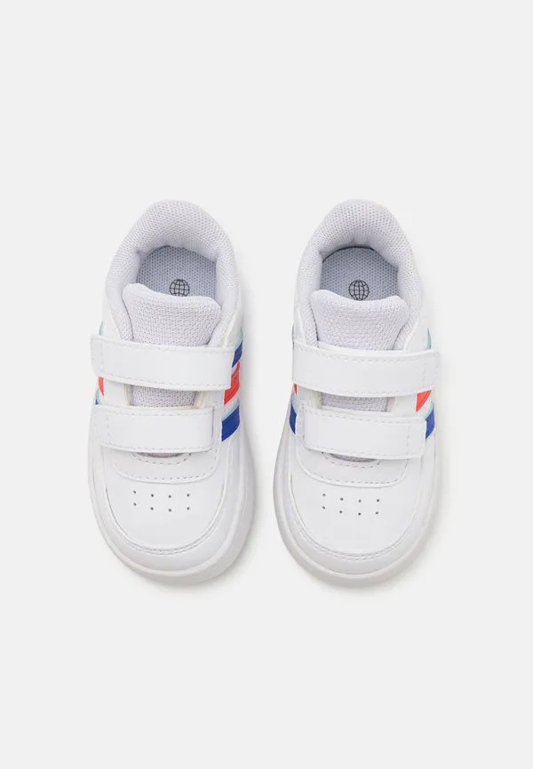Кроссовки для бега по шоссе breaknet 2.0 унисекс Adidas Performance, Footwear White/Lucid Blue/Bright Red — фото 4