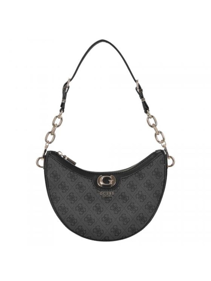 

Наплечная сумка Guess Orlina Logo - Schultertasche 29 cm, цвет coal logo