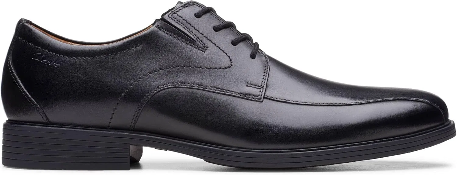 Кроссовки Clarks Whiddon Pace, 2-Black Leather — фото 2