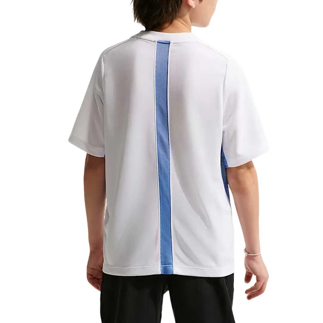 Детская футболка с круглым вырезом Quick Dry Nike, White — фото 3