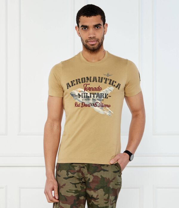 

Футболки Regular fit Aeronautica Militare, желтый