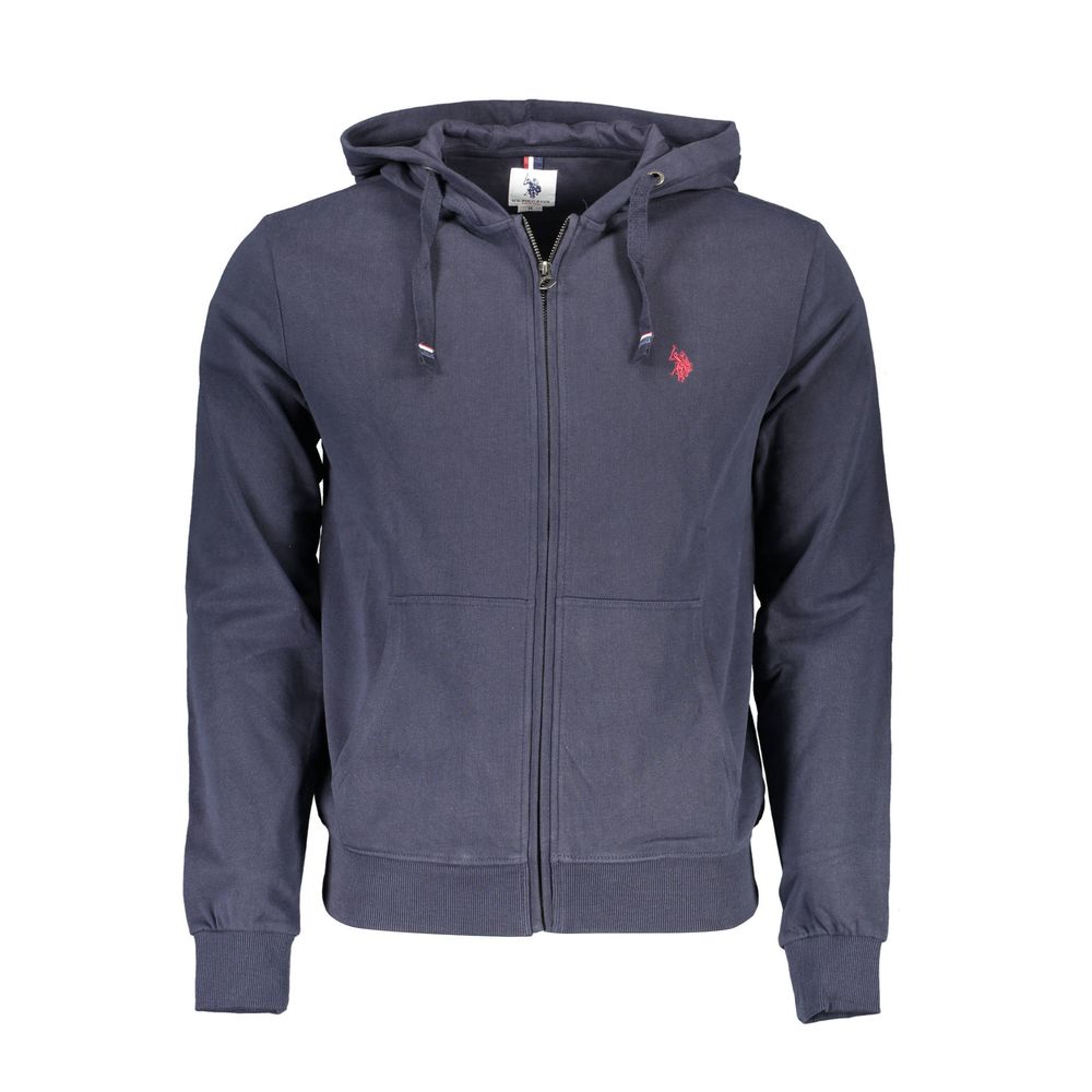 

Синий хлопковый свитер U.S. Polo Assn.