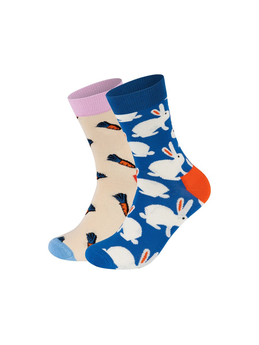 

Носки Happy Socks Bunny-Carrots, цвет Beige/Dark blue