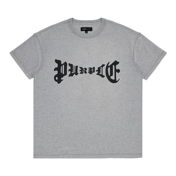 

Футболка PURPLE BRAND Textured Inside Out Tee 'Heather Grey', серый