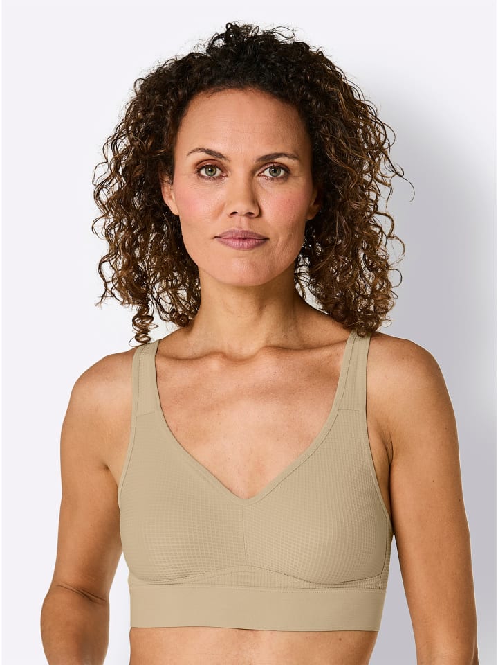 

Удобный бюстгальтер без косточек цвета верблюжьей шерсти WITT WEIDEN