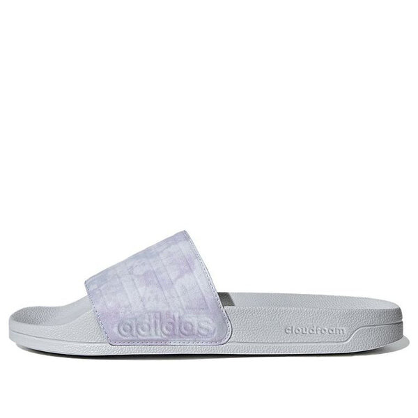 Тапочки adilette shower purple gray Adidas, серый