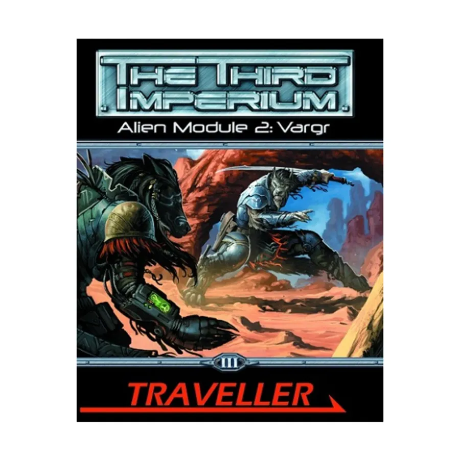 

Alien Module 2 - Vargr, Traveller (Mongoose 1st Edition) - The Third Imperium, твердый переплет